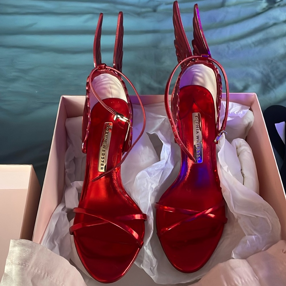 Sophia Webster Heavenly Sandal Ruby 38